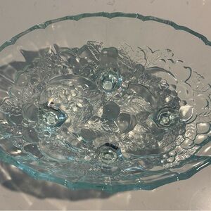 Elegant Glass Decorative Bowl